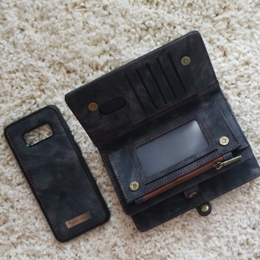 Samsung Galaxy S8 CaseMe phone case and wallet